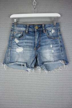 American Eagle Outfitters Stretch Denim Shorts Size 00